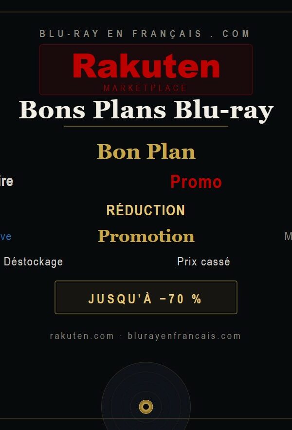 Blu-ray Code de réduction Rakuten #030426